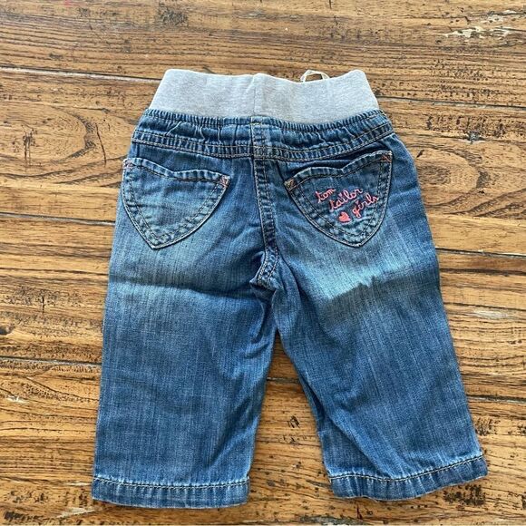 Tom Tailor Baby Girl Wide Leg Jeans Size 3 Months with Pockets - Picture 5 of 7